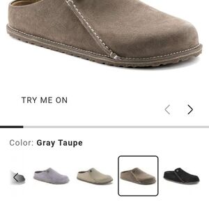 Birkenstocks Zermatt 36 Suede Slip-On Clogs